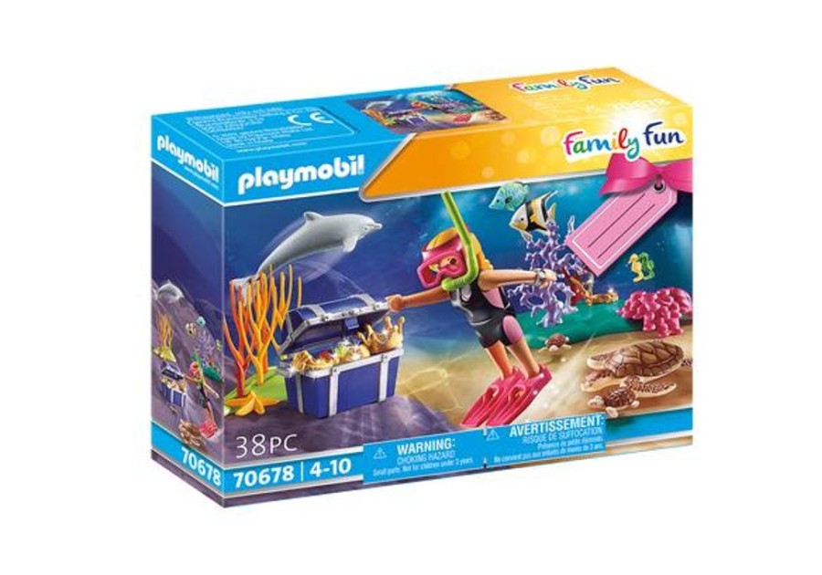 Pretend Play Playmobil USA, Inc. | Treasure Diver Gift Set