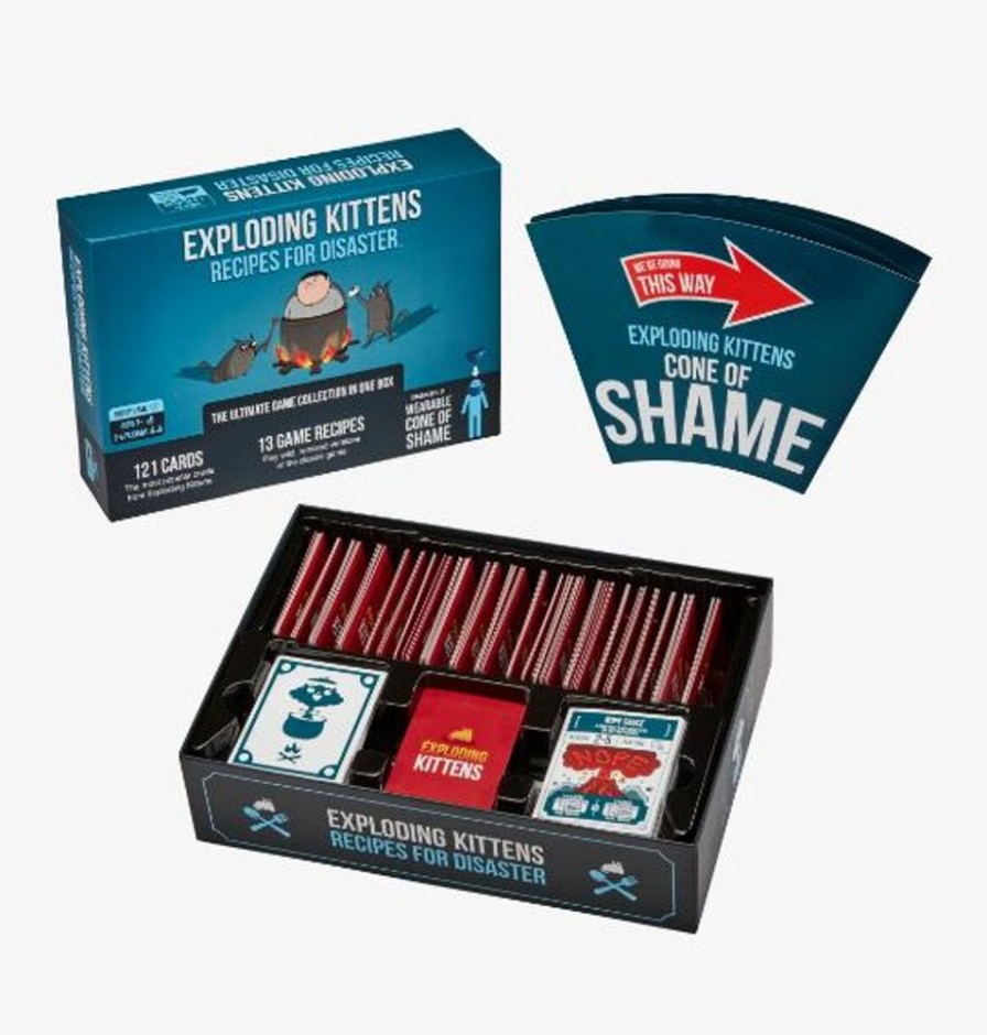 Games Asmodee dba Fantasy Flight Publishing | Exploding Kittens: Recipes For Disaster