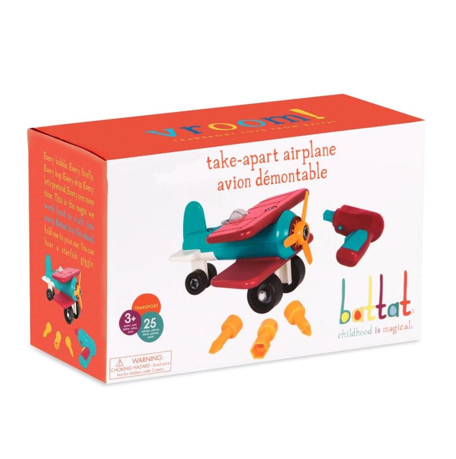 Vehicles US Toy Company | Battat - Take Apart Airplane