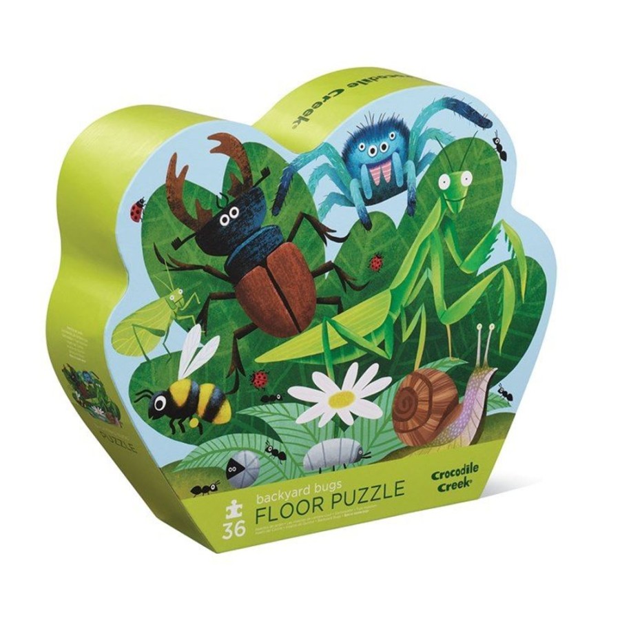 Puzzles Crocodile Creek | Backyard Bugs 36Pc Puzzle