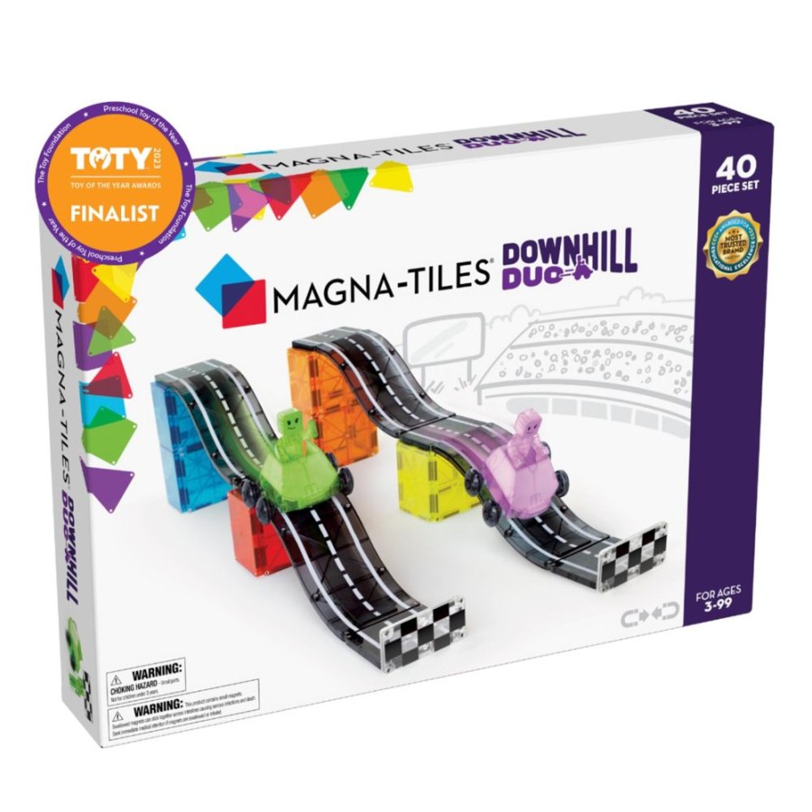 Construction Magna-Tiles | Downhill Duo 40Pc Set