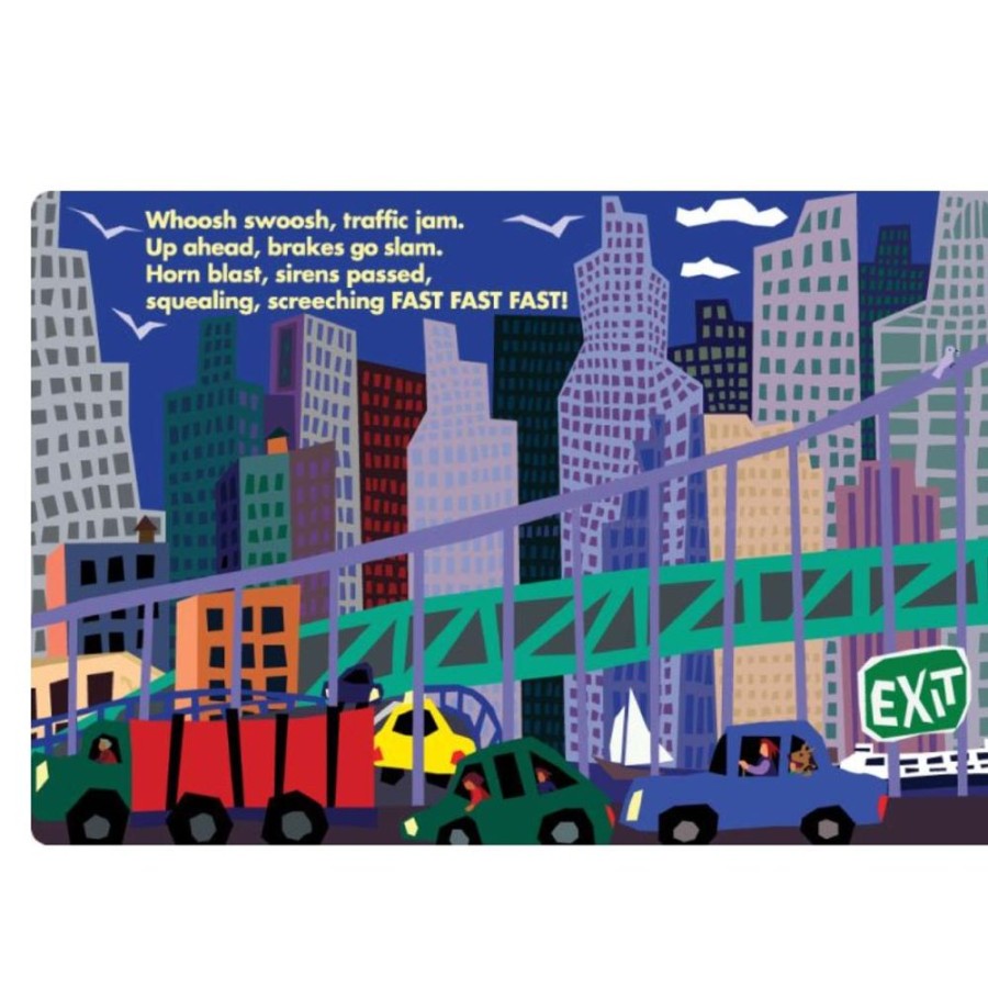 Books Sara Anderson | Noisy City Day Board Book Sara Anderson