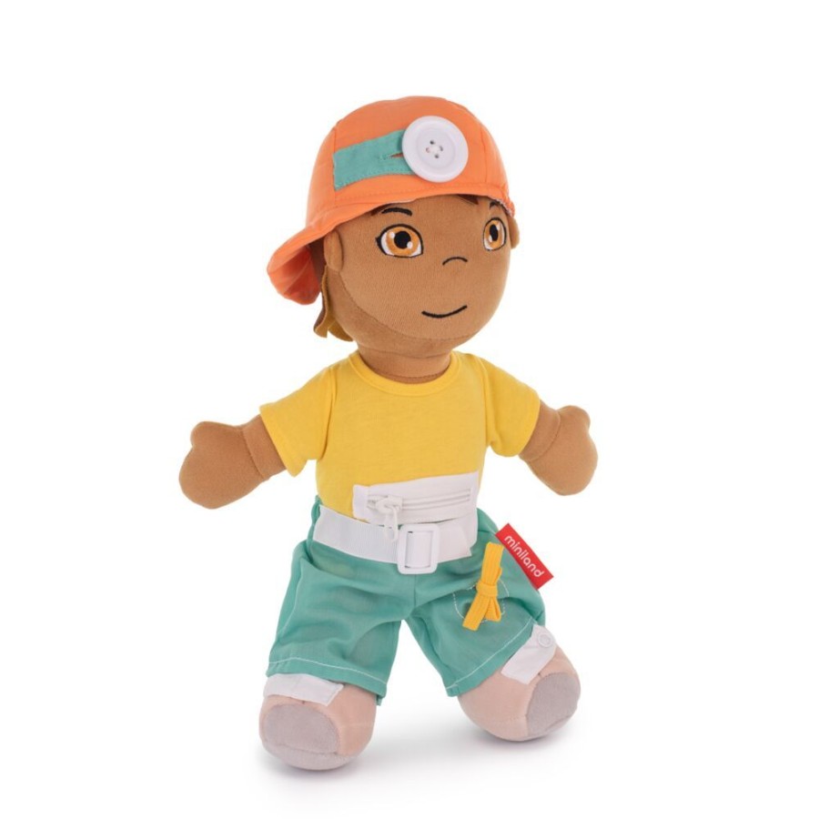 Pretend Play Miniland Educational Corporation | Fastening Doll - Hispanic Boy