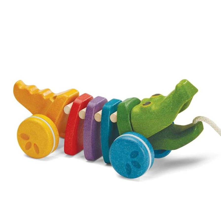 Infant & Toddler Plan Toys, Inc. | Rainbow Dancing Alligator