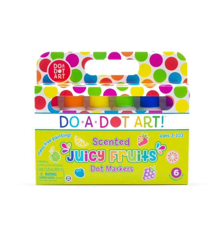 Arts & Crafts DO-A-DOT Art! | Dot Marker Juicy Fruits 6 Pk