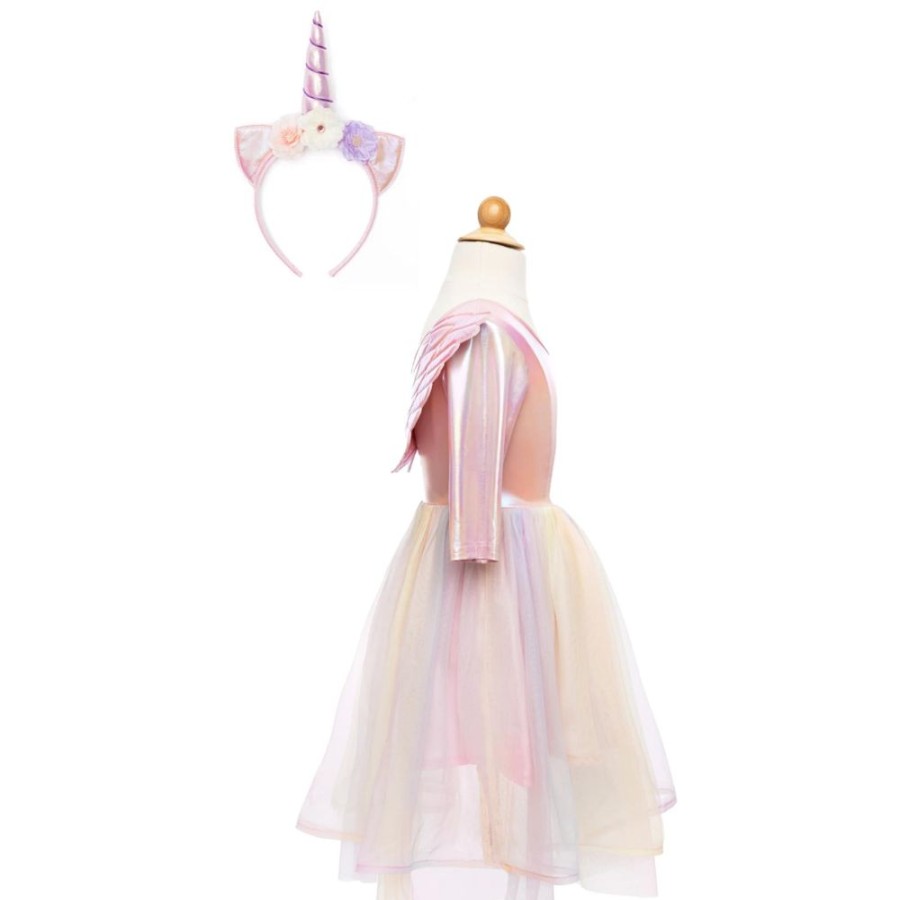 Pretend Play Creative Education of Canada | Alicorn Dress W/ Wings And Headband Size 3/4