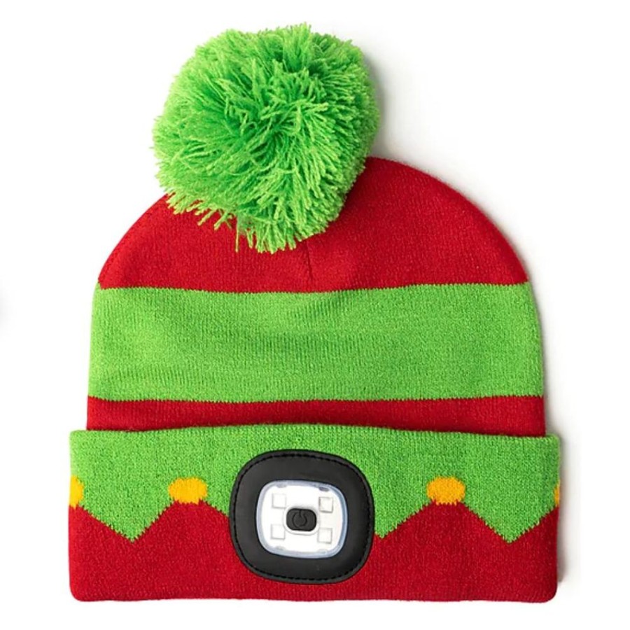 Seasonal DM Merchandising | Christmas Led Beanie - Kids