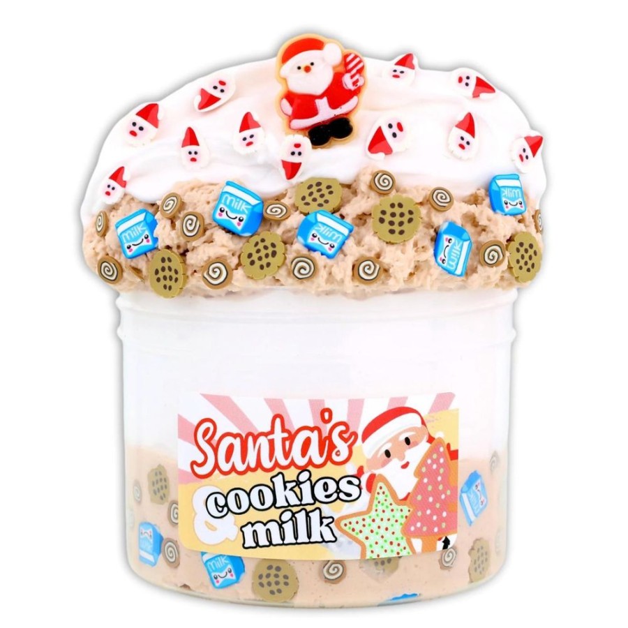 Seasonal Dope Slimes LLC | Dope Slime Santa'S Cookies & Milk