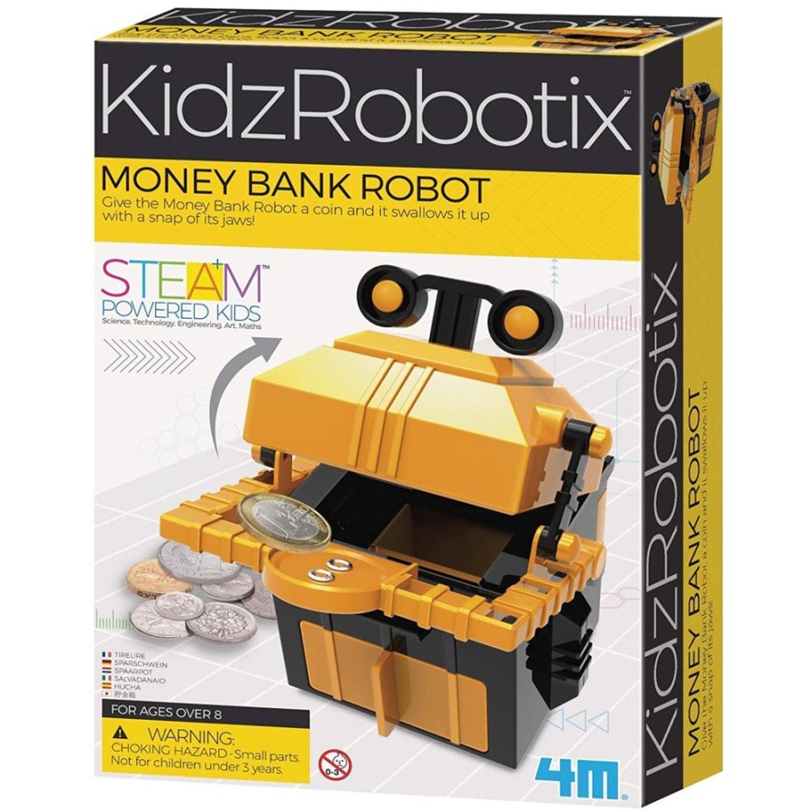 Science Toysmith | Money Bank Robot Kit 4M