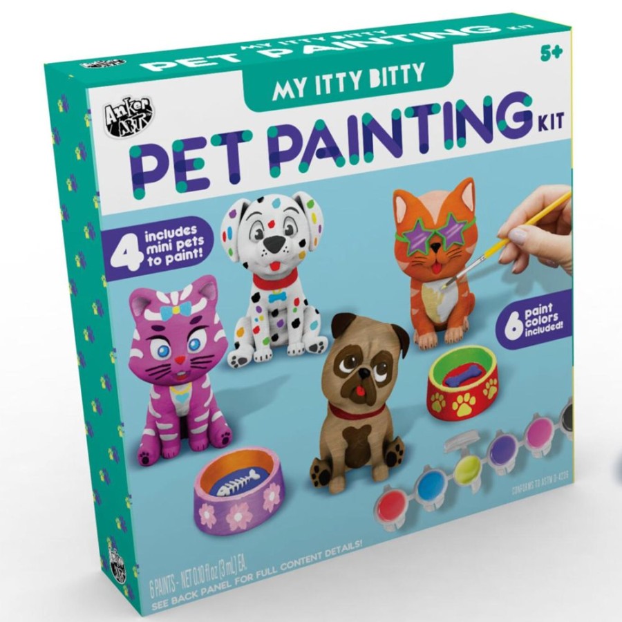 Arts & Crafts Anker Play Products LLC | Itty Bitty Pet Painting Kit