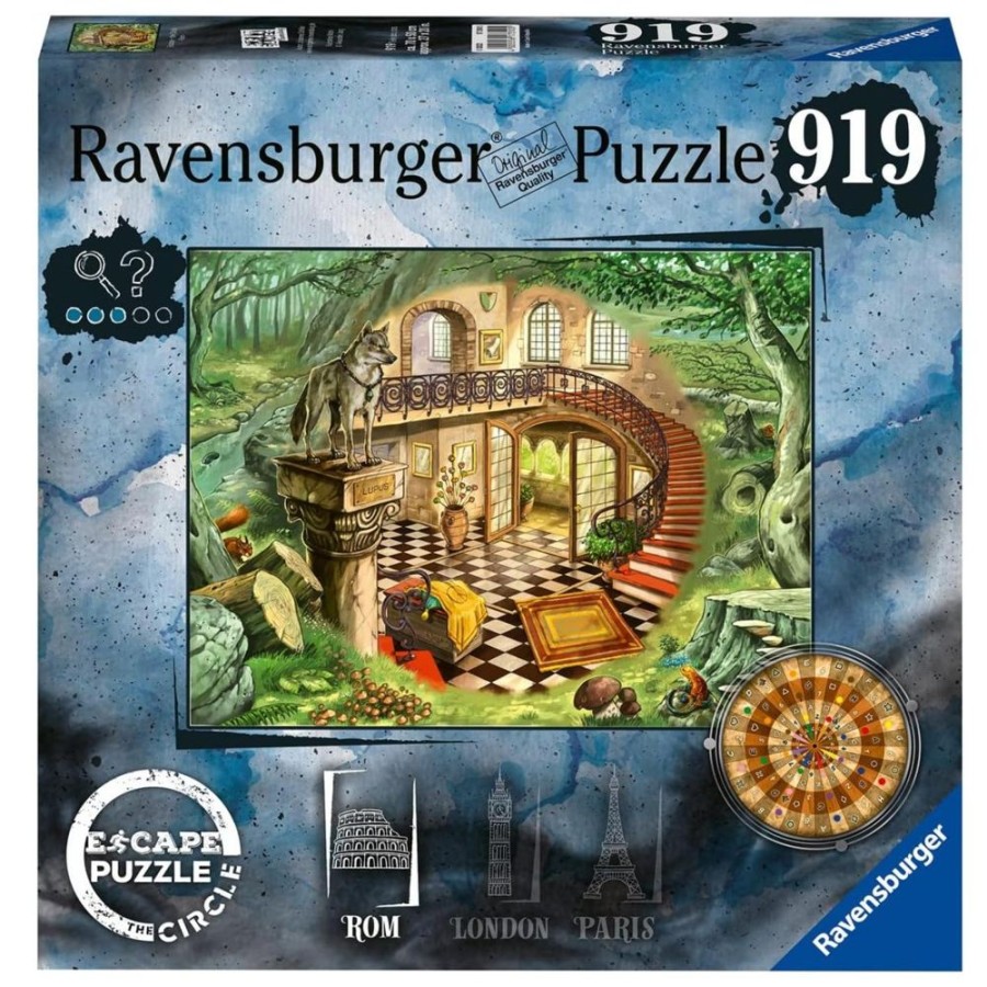 Puzzles Ravensburger | 17310 Rome Escape The Circle 919 Pc