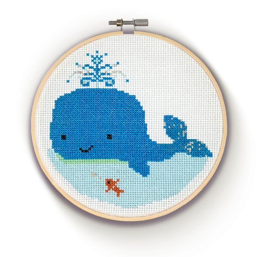 Arts & Crafts Crafty Kit Company | Cross Stitch Kit Whale