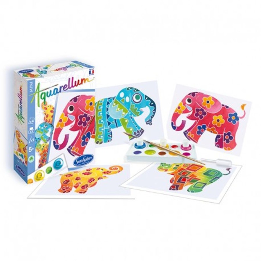 Arts & Crafts SentoSphere USA | Aquarellum Mini Elephants