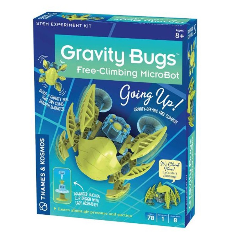 Science Thames & Kosmos | Gravity Bugs Free-Climbing Microbot