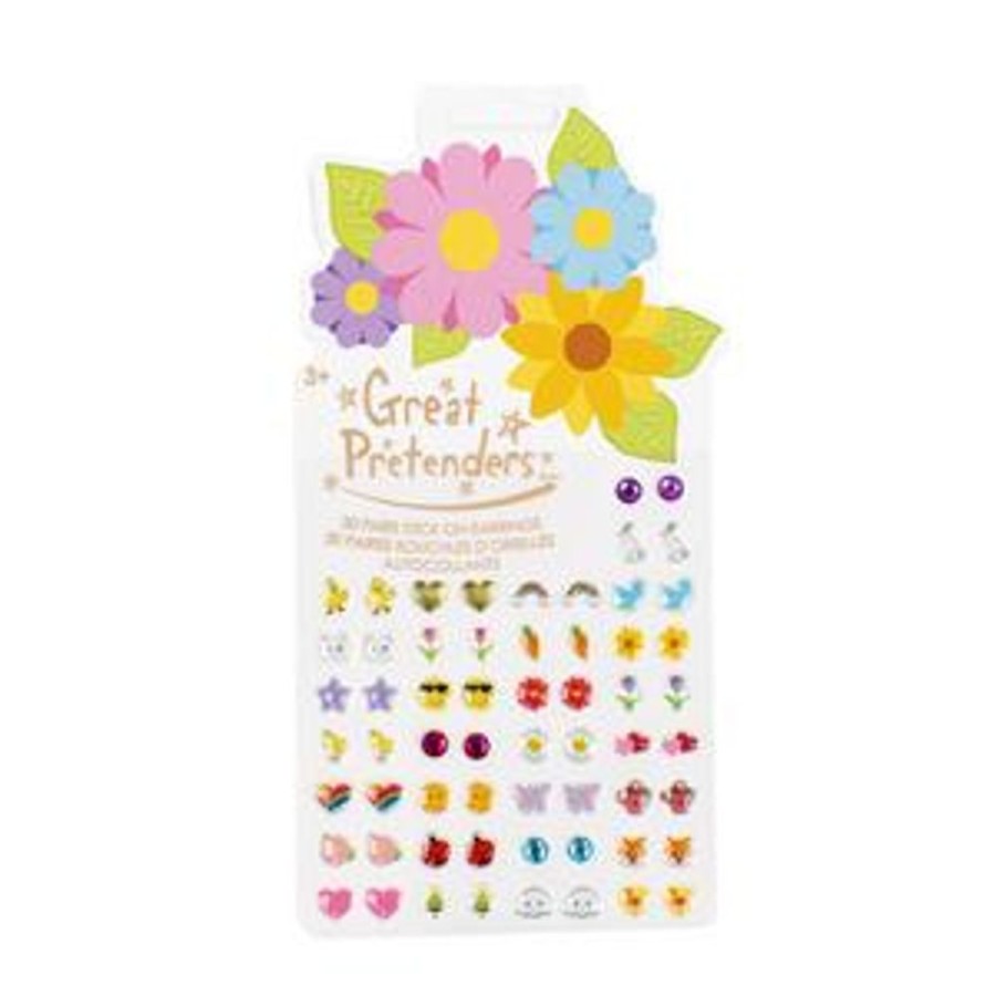 Seasonal Creative Education of Canada | Spring Flowers Sticker Earrings