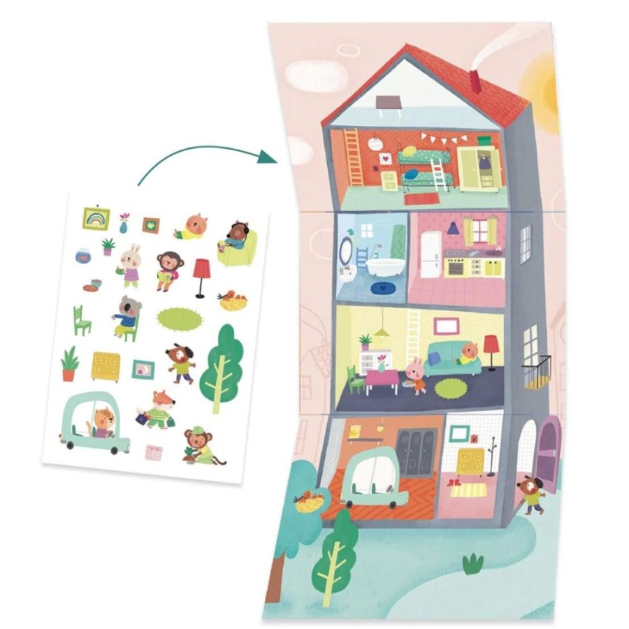 Arts & Crafts Djeco - US | Lpa Animal Houses Multi Activity Kit