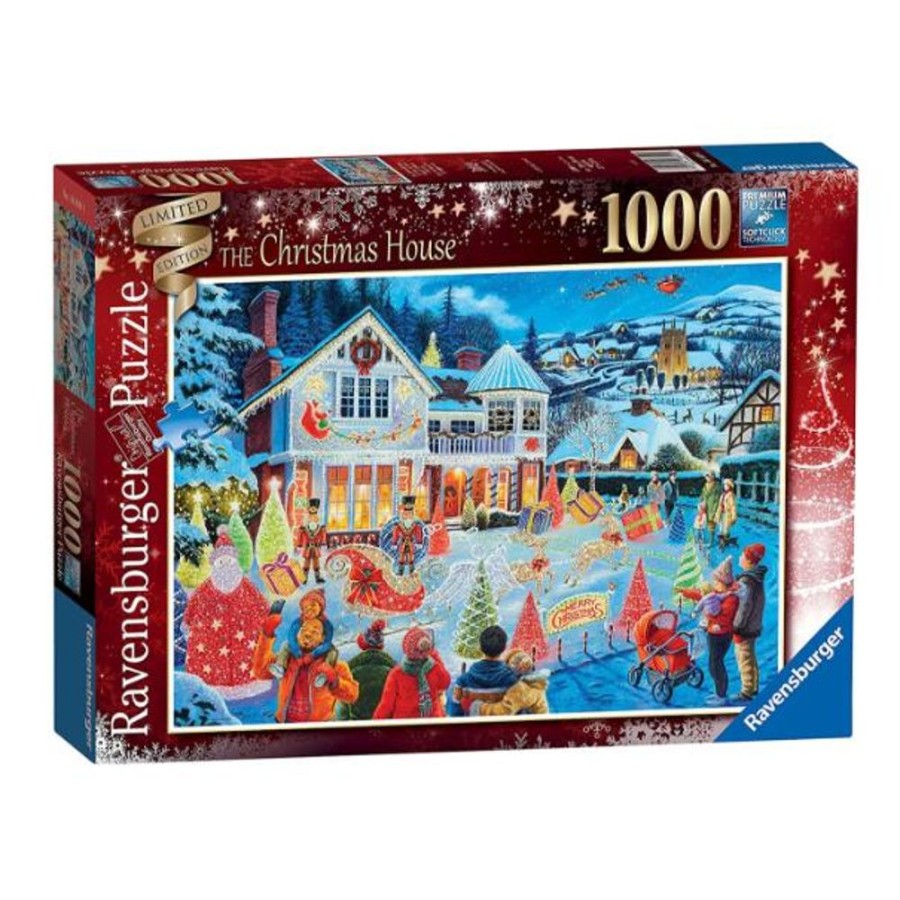 Puzzles Ravensburger | The Christmas House 1000Pc