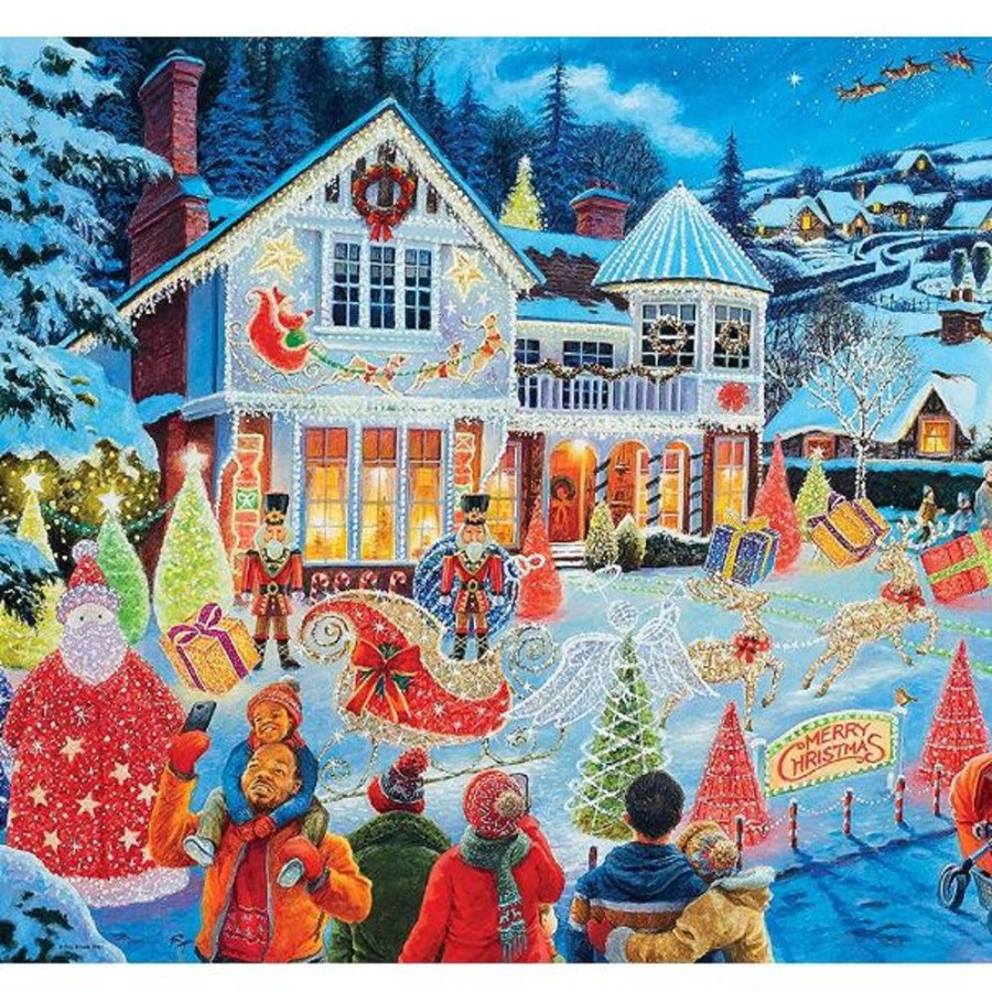 Puzzles Ravensburger | The Christmas House 1000Pc