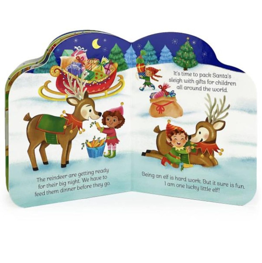 Seasonal Cottage Door Press | A Little Elf Board Book