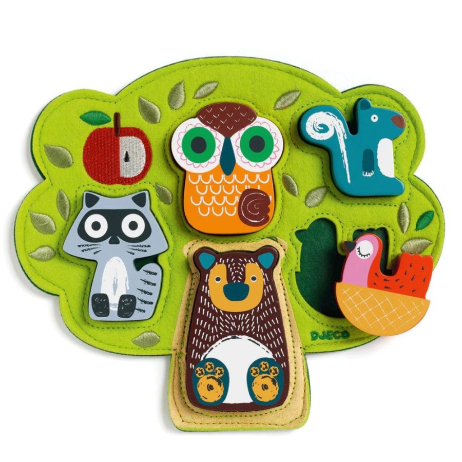 Infant & Toddler Djeco - US | Oski Wooden Puzzle