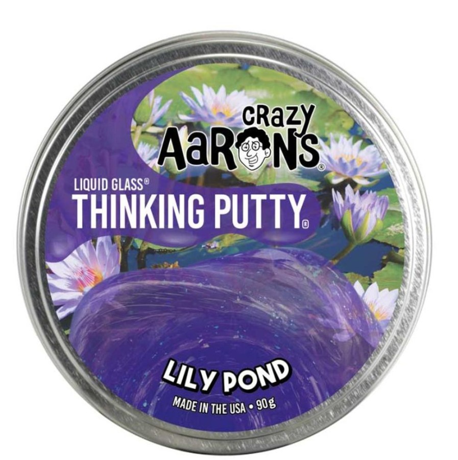 Novelty Crazy Aaron's Putty World | 4In Lily Pond Thinking Putty