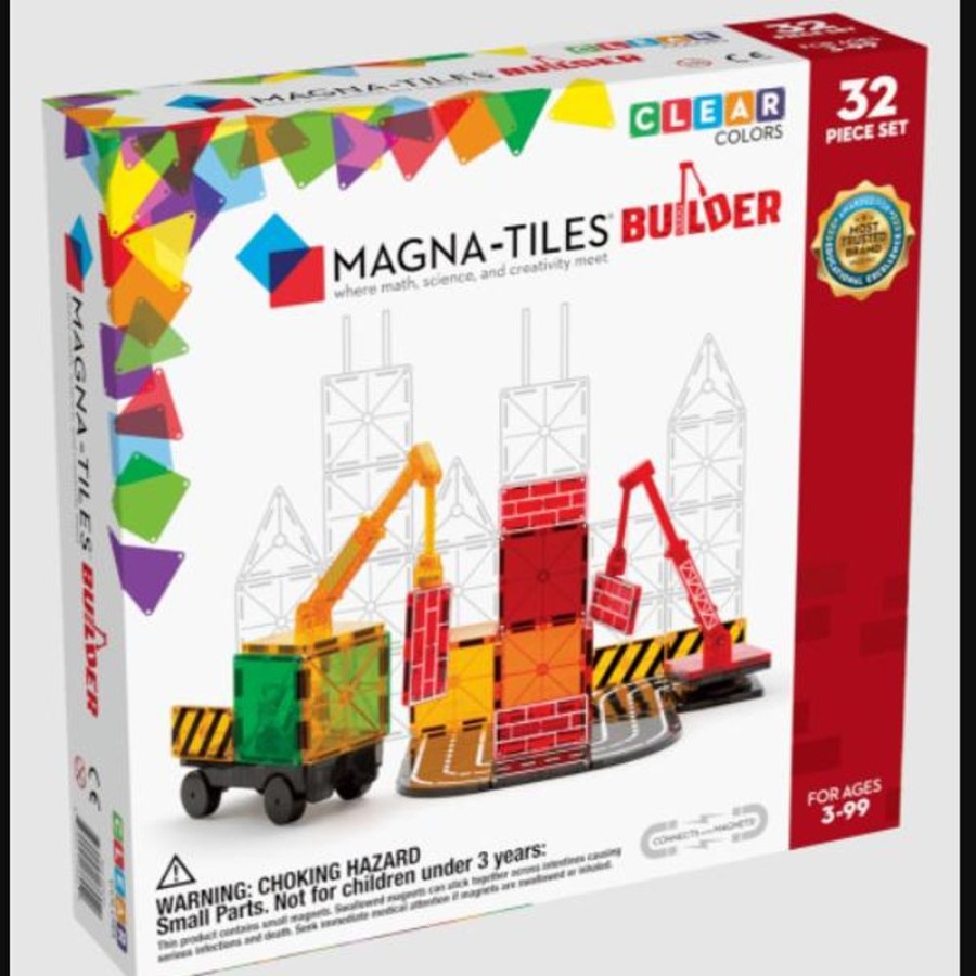 Construction Magna-Tiles | Builder 32Pc