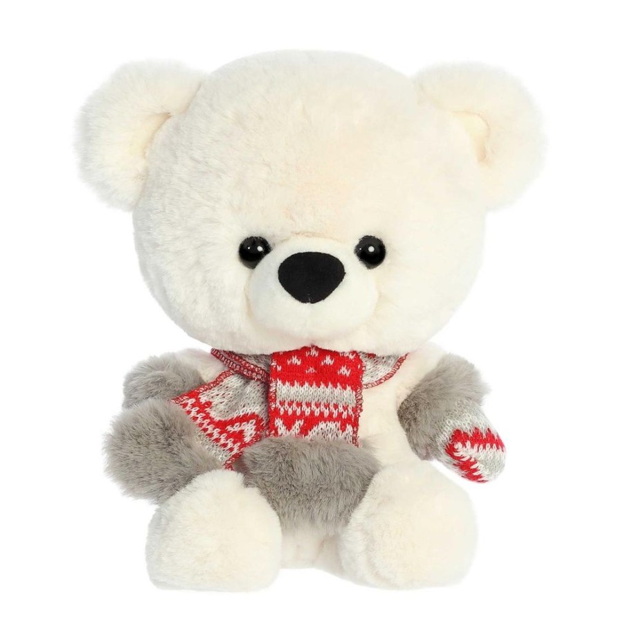 Seasonal Aurora World Inc. | Baby Bear Beau W/Scarf