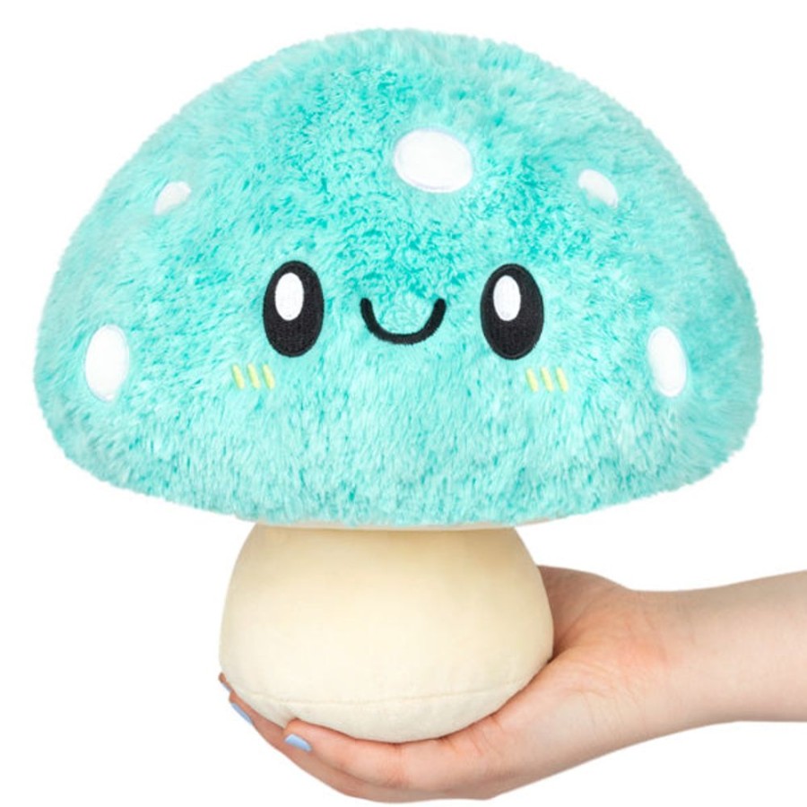 Plush & Puppets Squishable | Turquoise Mushroom 7"