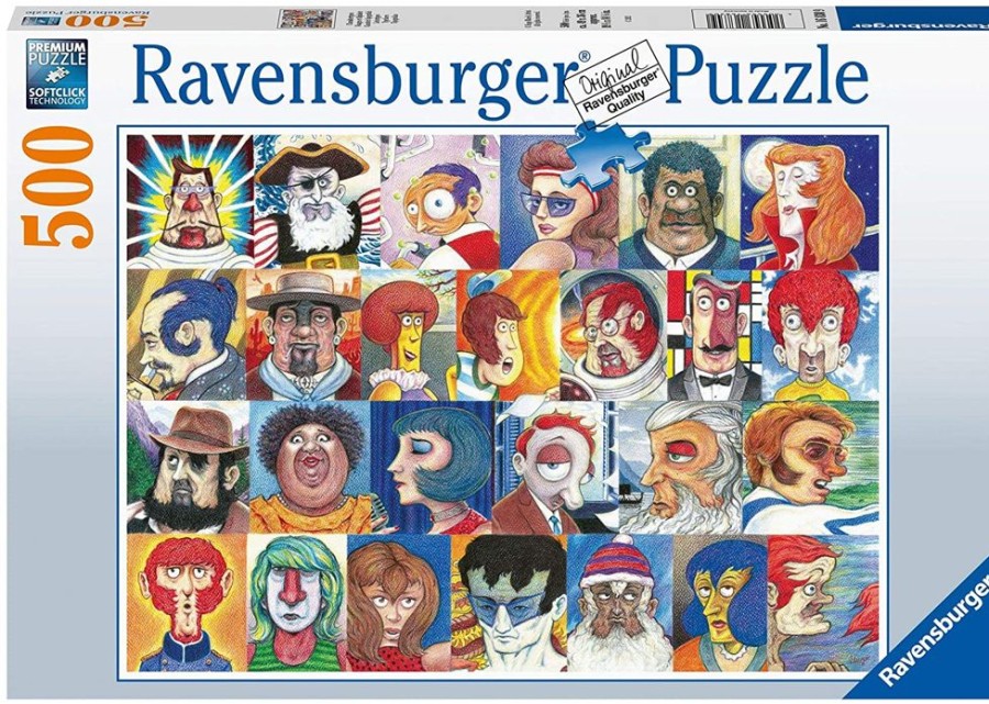 Puzzles Ravensburger | Typeface 500Pc Puzzle