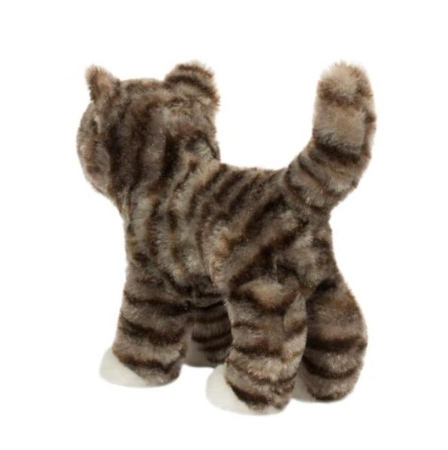 Plush & Puppets Douglas Cuddle Toys, Inc. | Zigby Gray Stripe Cat