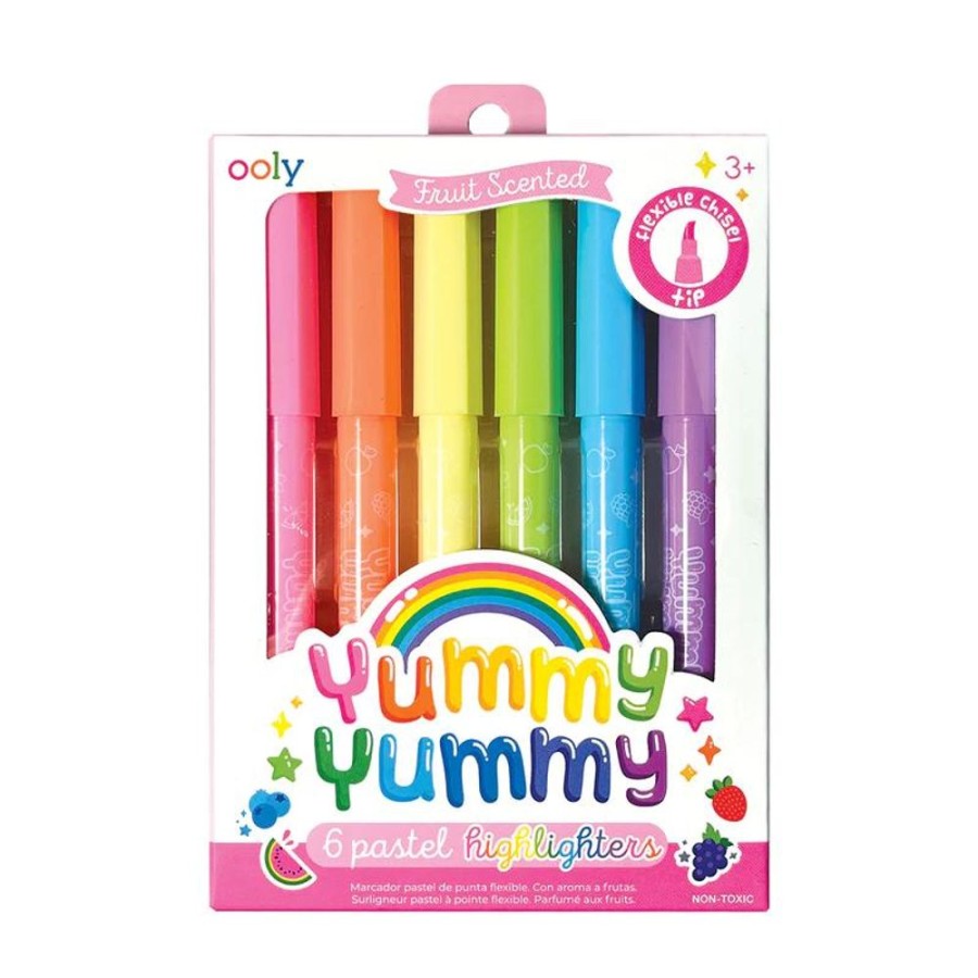 Arts & Crafts Ooly dba International Arrivals | Yummy Yummy Scented Highlighters 6Pk