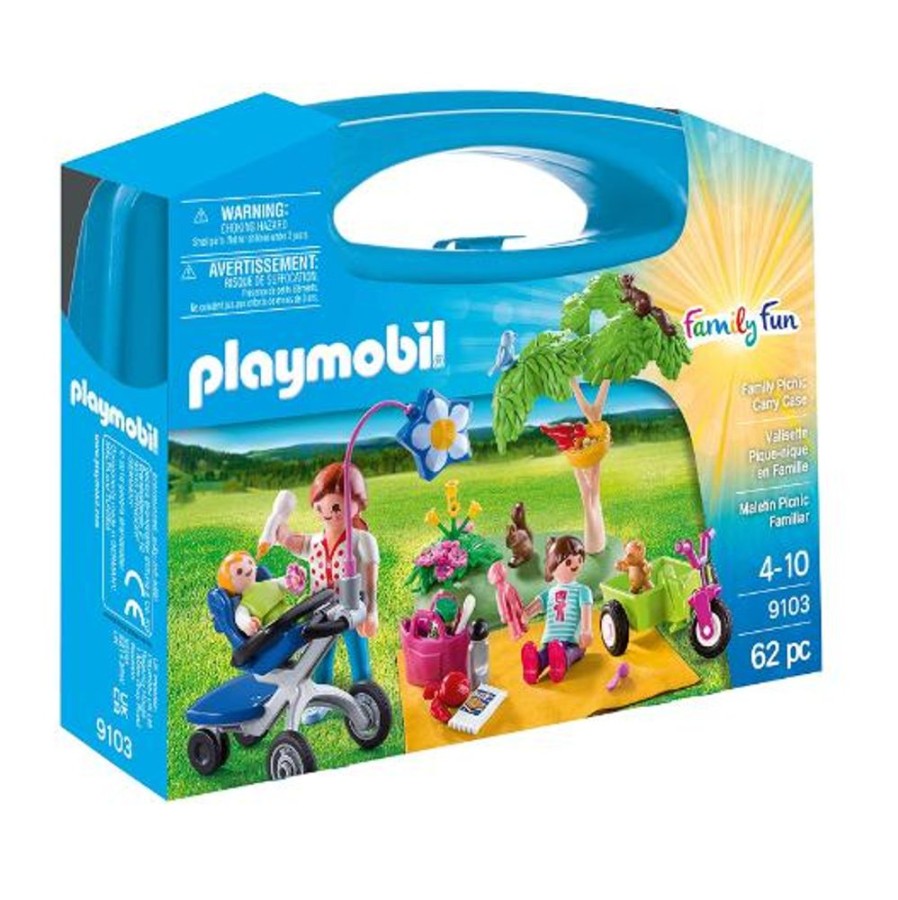 Pretend Play Playmobil USA, Inc. | 9103 Family Picnic Carry Case