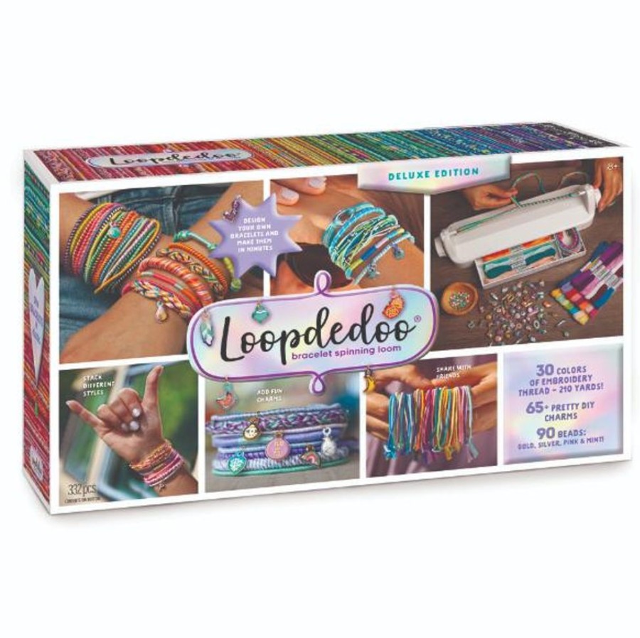 Arts & Crafts Play Monster LLC dba Patch | Loopdedoo Spinning Loom Deluxe Kit