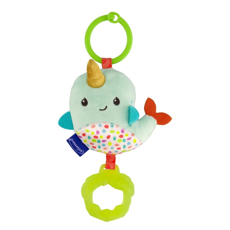 Infant & Toddler Infantino | Chime And Go Tag Along Pal - Narwhal