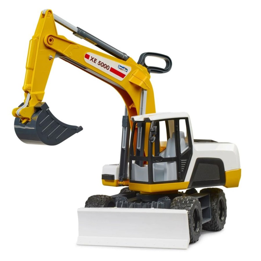 Vehicles Bruder Toys America, Inc. | 03413 Excavator Yellow And White