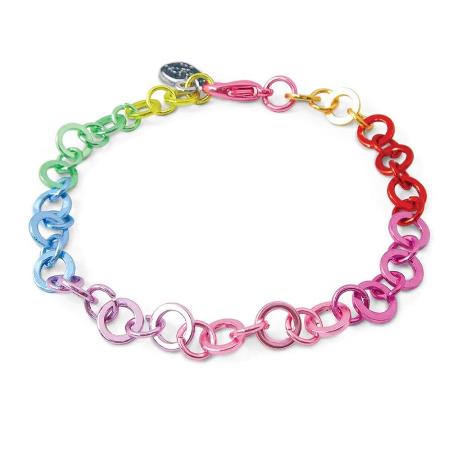 Lifestyle High Intencity Corporation | Charm It - Rainbow Chain Bracelet