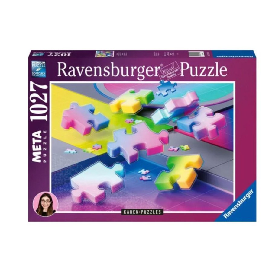 Puzzles Ravensburger | 17498 Karen Gradient Cascade 1027Pc