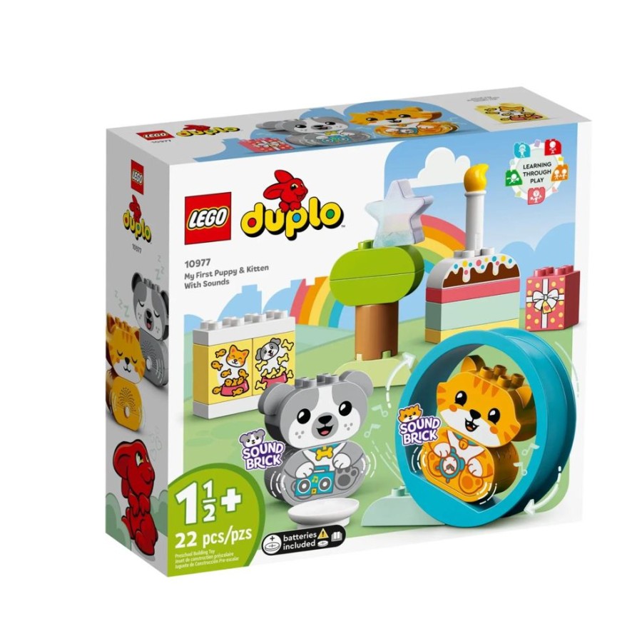 Lego LEGO Systems, Inc. | 10977 My First Puppy & Kitten With Sounds