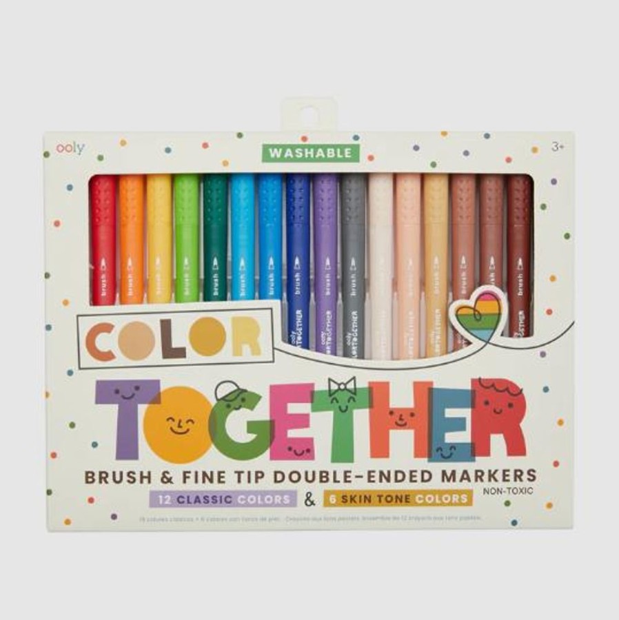 Arts & Crafts Ooly dba International Arrivals | Color Together Markers 18Pk