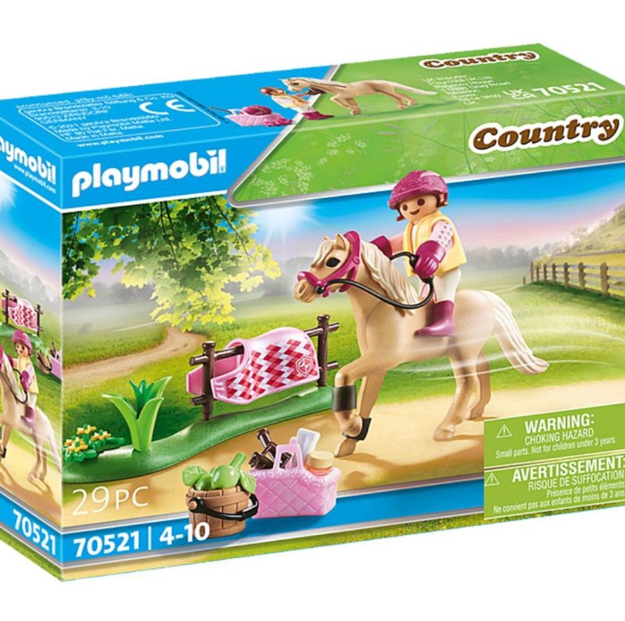 Pretend Play Playmobil USA, Inc. | 70521 Collectible German Riding Pony