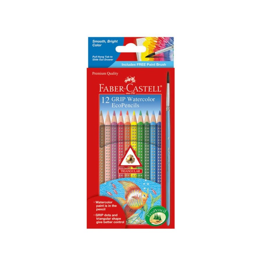 Arts & Crafts Faber-Castell | 12Pc Watercolor Ecopencils