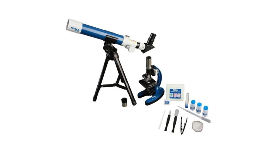 Science Explore Scientific | Apollo Telescope & Micro Microscope Set