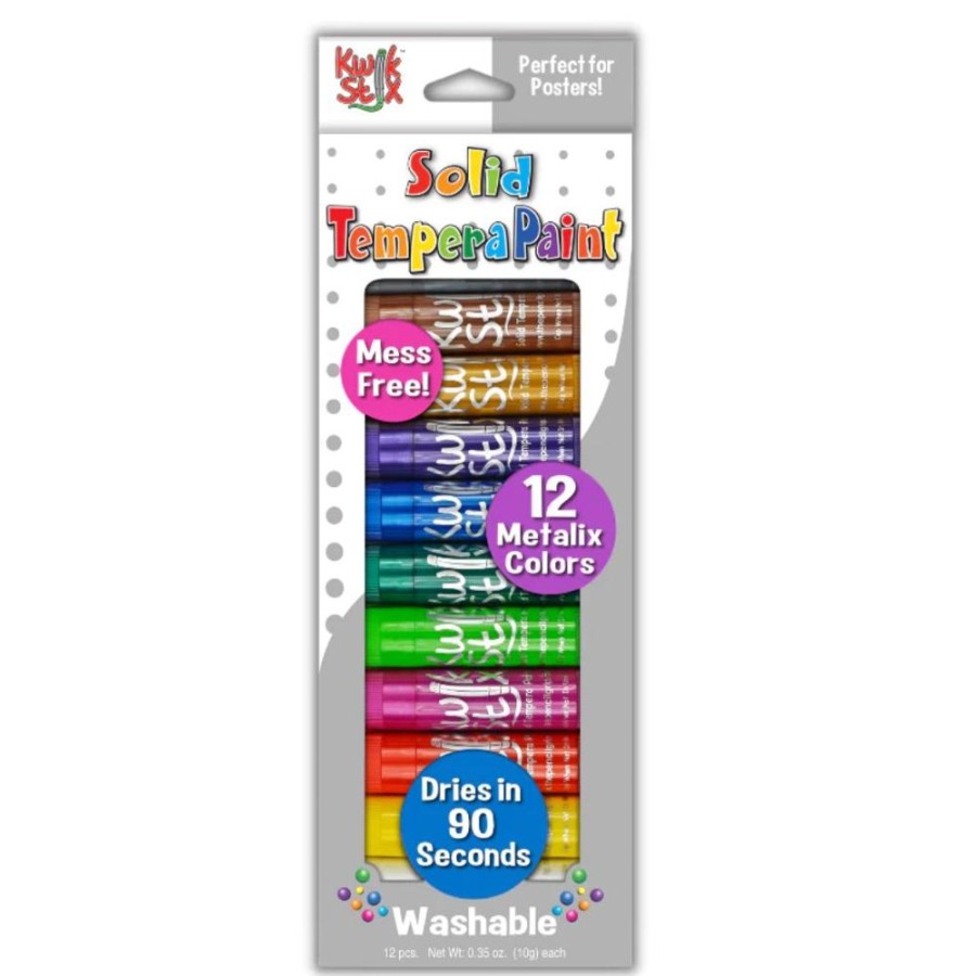 Arts & Crafts The Pencil Grip, Inc. | Kwik Stix - Metalix 12Pk