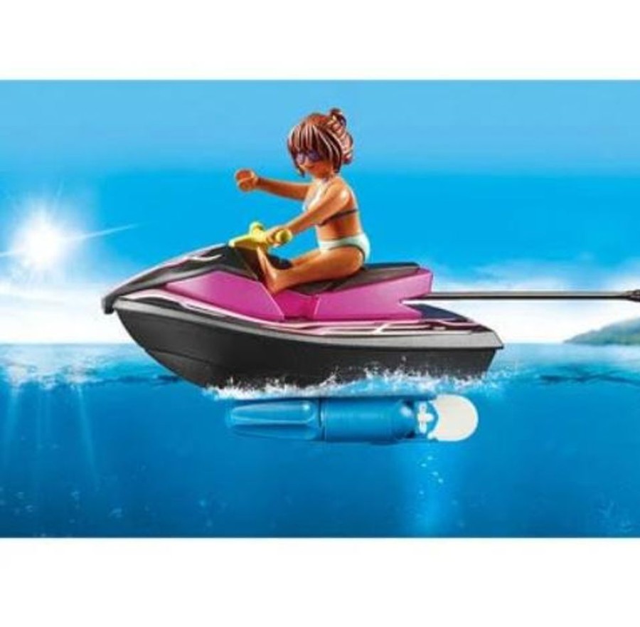 Pretend Play Playmobil USA, Inc. | 70906 Jet Ski With Banana Boat