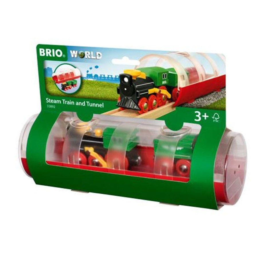 Vehicles Ravensburger | Brio Steam Train & Tunnel