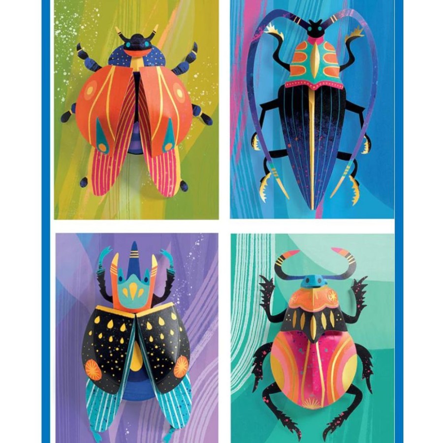 Arts & Crafts Djeco - US | Lga Paper Creations - Paper Bugs