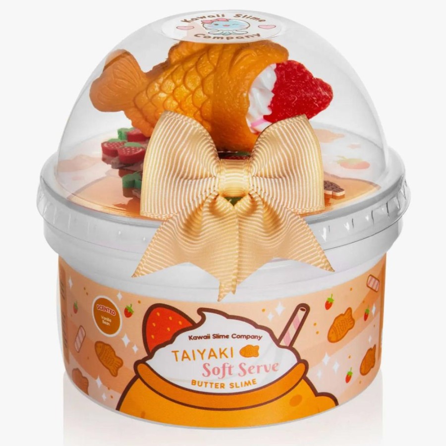 Novelty Kawaii Slime Company | Taiyaki Soft Serve Butter Slime