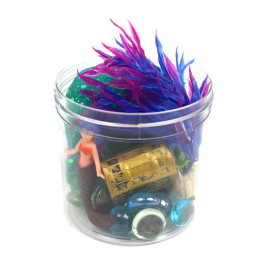 Novelty EGKD KidDoughs | Mermaid Sensory Playdough-To-Go Jar