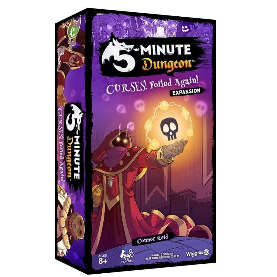 Games Outset Media | 5-Minute Dungeon: Curses Foiled Again Expansion