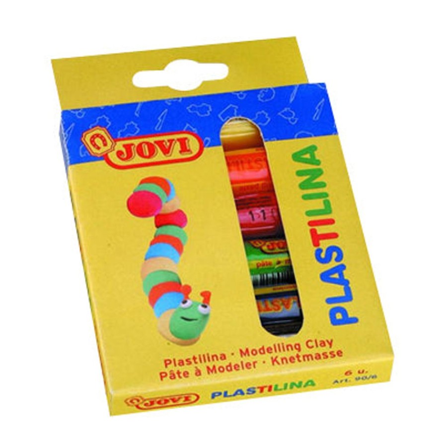 Arts & Crafts Trussart Designs | Plastilina Clay 6 Color Set